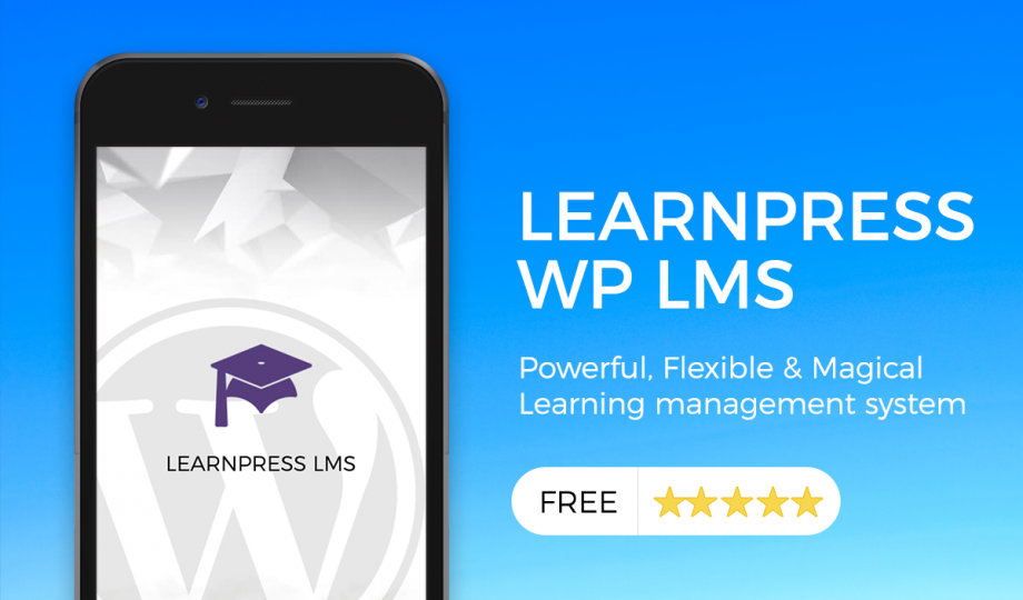 Просто убедитесь, что у вас уже есть LearnPress   WordPress LMS   установлен и активирован на вашем сайте