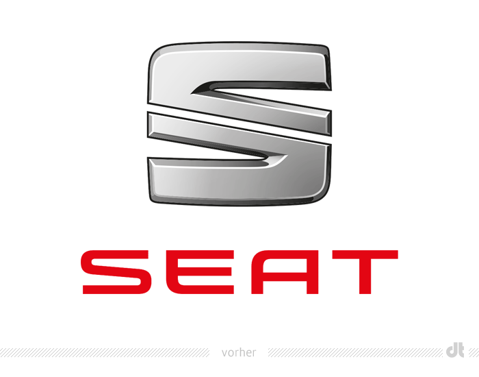 Логотип SEAT - до и после