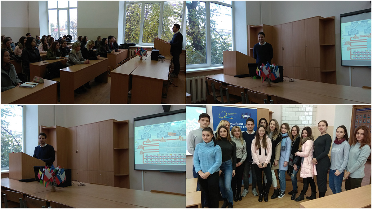 Uczniowie omówili funkcje i interakcje głównych instytucji UE, współpracę Ukrainy z krajami europejskimi, a także perspektywy przystąpienia Ukrainy do Unii Europejskiej